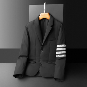 2026新款西装男90%白鸭绒羽绒服冬装外套2215p265全年货图片