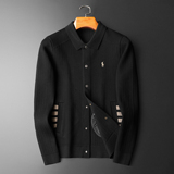 森林猎人2026秋冬男开衫加厚毛衣羊毛衫针织衫6055208p145，男装针织衫/毛衣，电商D222