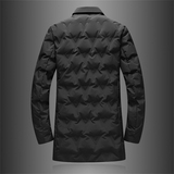 2026新款冬季中长款西装羽绒服男90%白鸭绒外套翻领1109p265，男装羽绒服，电商D222
