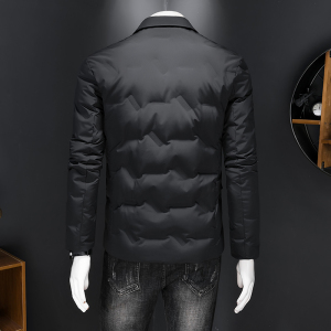 2025西装男装90%白鸭绒羽绒服冬装外套5658p245图片