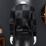 森林猎人2025冬季男羊毛半高领羊毛衫厚针织衫毛衣25969p135，男装针织衫/毛衣，电商D222