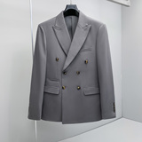 2026新款春秋双排扣小西装男韩版便西服四季外套2806AP170，男装西服，电商D222
