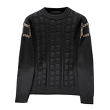 冬季2026男装毛衣圆领羊毛衫加厚针织衫毛织衫23502p135，男装针织衫/毛衣，电商D222