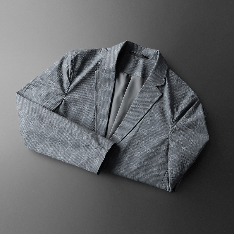 森林猎人春秋新款西装男士休闲便西服四季外套B3302P175,商品下架区,电商D222