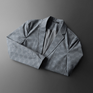 森林猎人春秋新款西装男士休闲便西服四季外套B3302P175图片