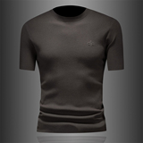 森林猎人2025冬款男羊毛短袖羊毛衫针织衫毛衣欧货打底829p125，男装针织衫/毛衣，电商D222