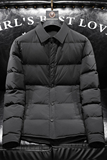 2024羽绒服男装厚款冬装羽绒外套衬衫领潮流66731p265，男装羽绒服，电商D222