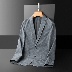 森林猎人春秋新款西装男士休闲便西服四季外套B3302P175图片