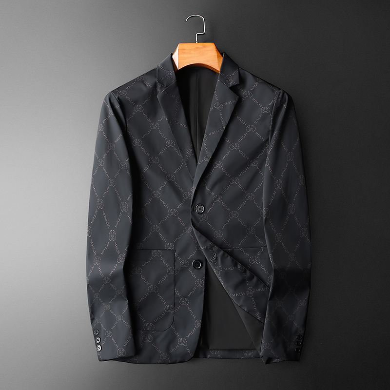 春夏2025新款西装男士休闲便西服四季外套98222P160，男装西服，电商D222