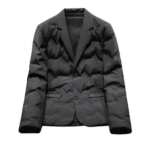 电商D222新款西装男装90%白鸭绒羽绒服冬装外套5658p245图片
