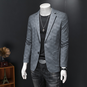春秋森林猎人新款西装男士休闲便西服四季外套B3302P175