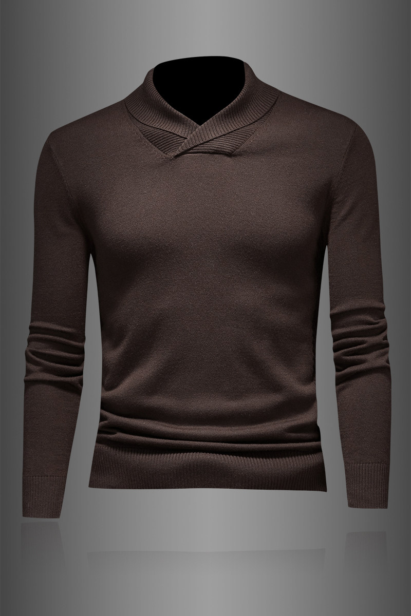 秋冬2025羊毛衫轻薄款V领针织衫毛衣外套潮6309p125,男装针织衫/毛衣,电商D222