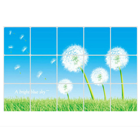 壁纸防火韩版墙纸三层防油贴铝箔防油烟厨房自粘贴纸爱馨