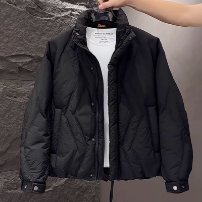 冬季立领轻薄修身羽绒服