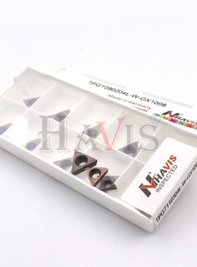 精镗刀片TBGT060102 TPGT090204 110304-GX1008 GX1005钢件不锈钢