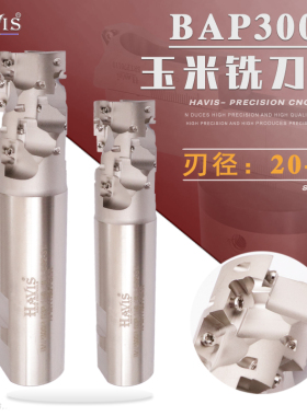 HAVIS 300R 400R粗铣刀杆 玉米铣刀杆 高效螺旋刃刀杆 数控刀杆