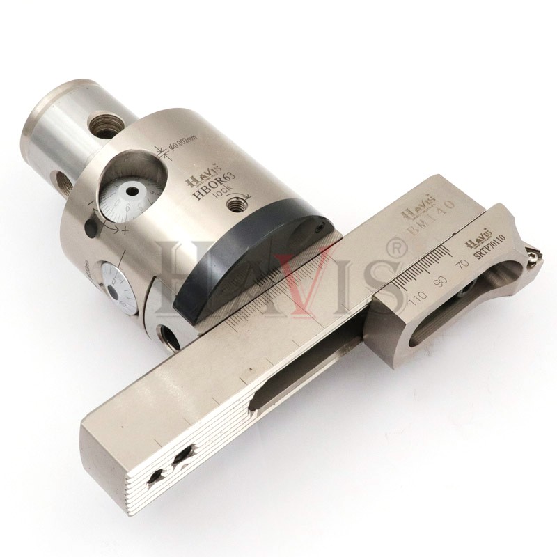 台湾HAVIS加工中心镗刀HBOR50 63 BM140加长横梁 0.002精度镗刀