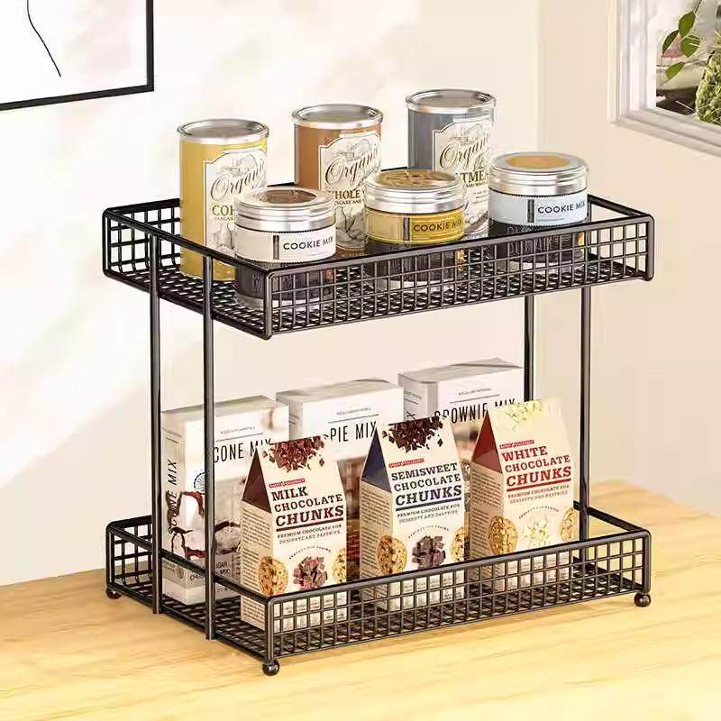 桌面置物架餐桌上零食架客厅水杯架子厨房台面调料多层杯子收纳架,厨房/烹饪用具,抹布架/厨房清洁收纳架,淘宝优惠券,粉丝福利购,淘宝优惠卷