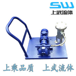 电动推车隔膜泵 可移动式电动隔膜泵 不锈钢隔膜泵选型