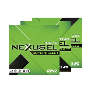 德国GEWO捷沃乒乓球拍彩色胶皮反胶套免灌胶蛋糕海绵绿色胶皮毒液