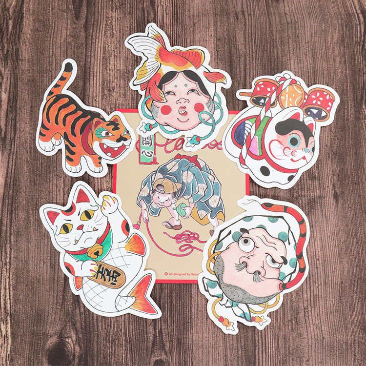 BAON刺青纹身师作品贴纸