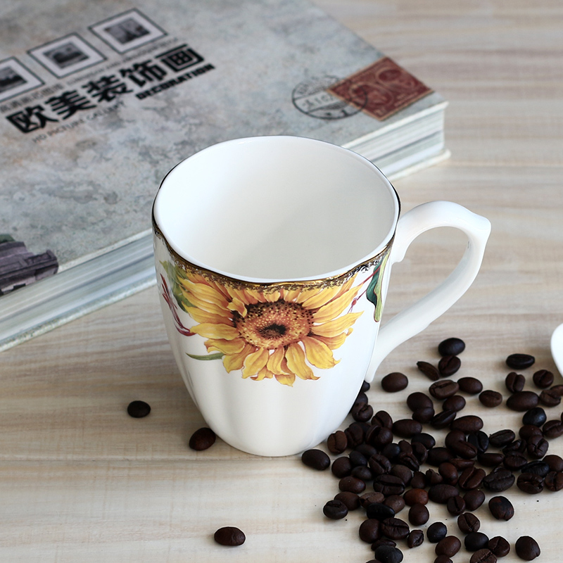 陶瓷马克杯欧式早餐办公室牛奶