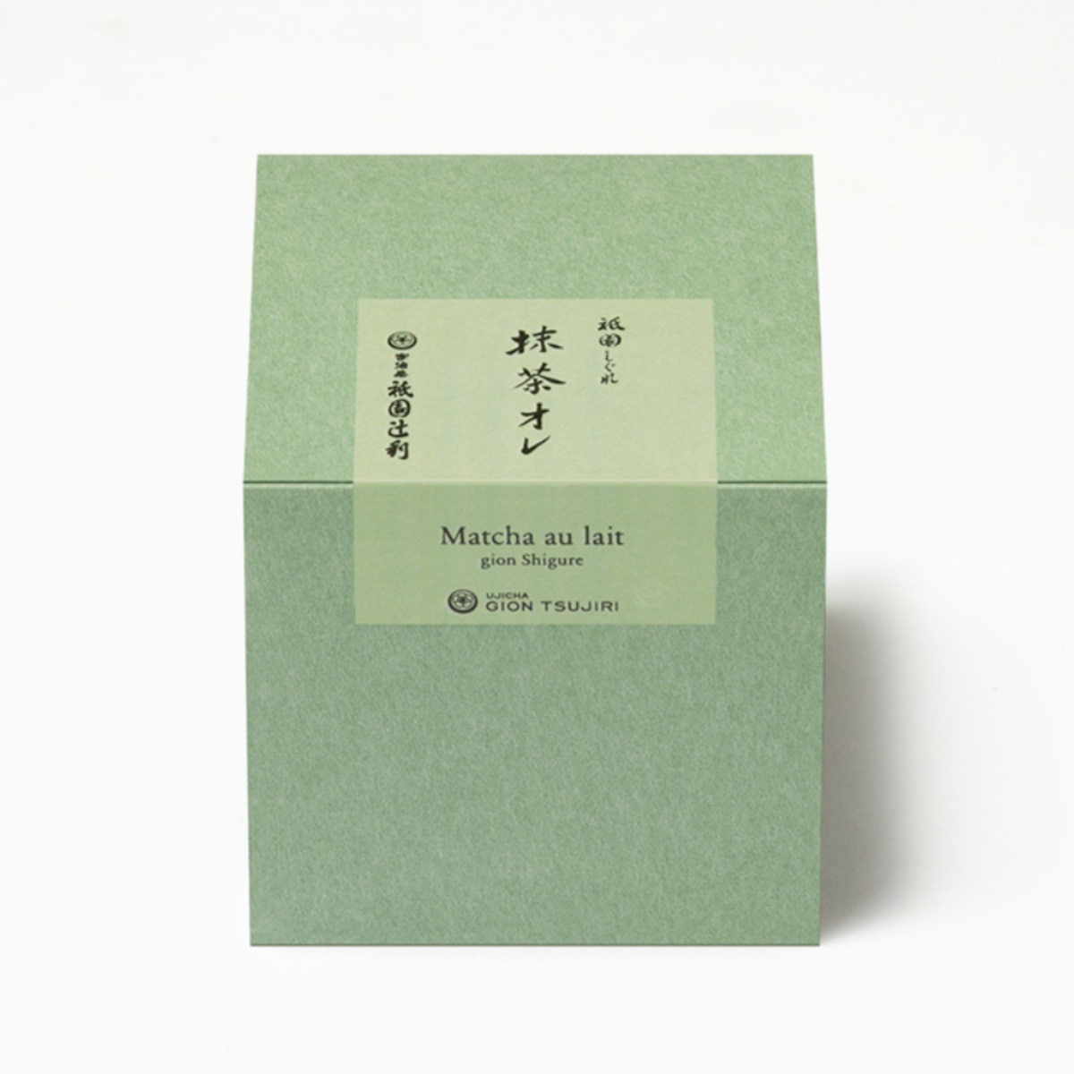 现货日本京都宇治抹茶老铺祉园辻利浓厚抹茶拿铁欧蕾焙茶拿铁速溶