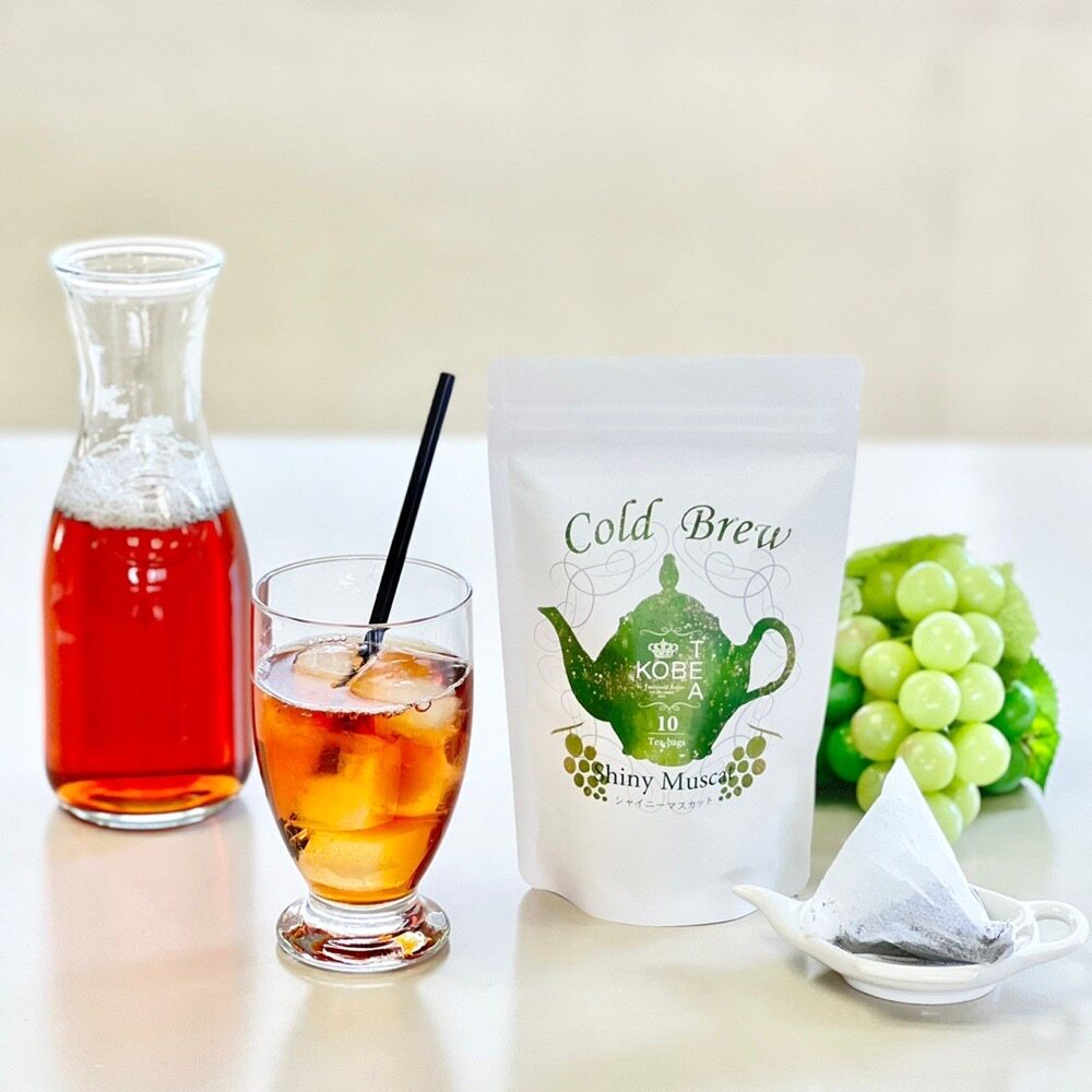 日本神户红茶cold brew tea冷泡茶包桃子葡萄红茶