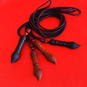 秦岭野生真正雷击枣木活树取材加工文昌笔挂件纯雷心红心千年枣木