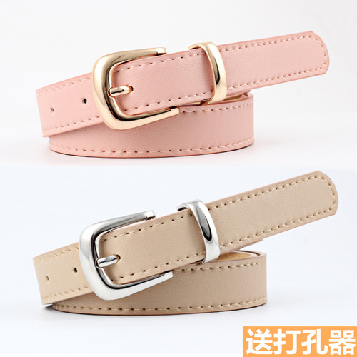 2026新款细装饰女设计感西裤皮带