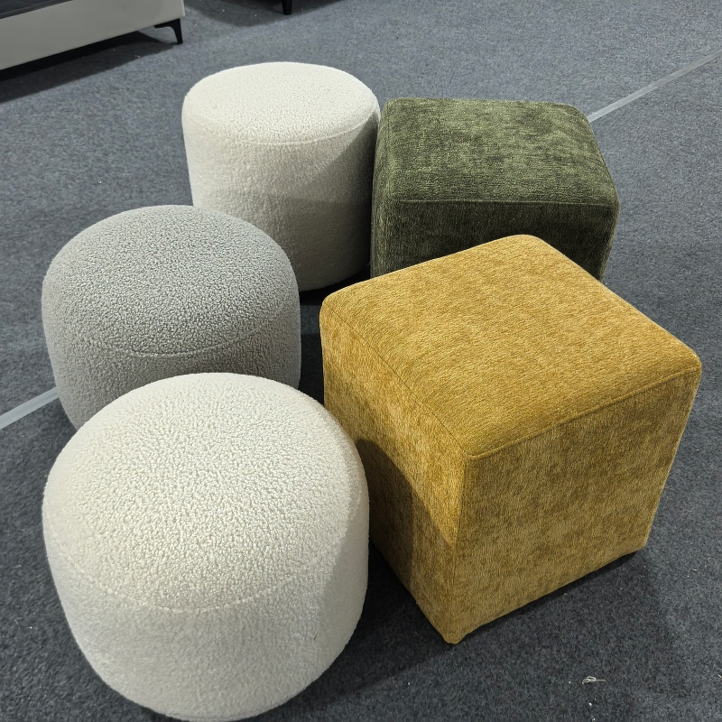 北欧轻奢创意换鞋凳子客厅矮凳家用网红梳妆凳羊羔绒休闲阳台墩子,住宅家具,沙发凳/脚踏,淘宝优惠券,粉丝福利购,淘宝优惠卷