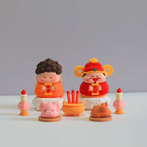 【玄学工位财神爷】桌面小摆件