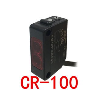 F&C嘉准方形光电开关漫反射传感器CR CRRI S100N R2M三线NPN 100