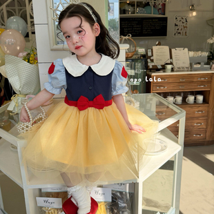 26夏 Opo 78117女童白雪公主连衣裙