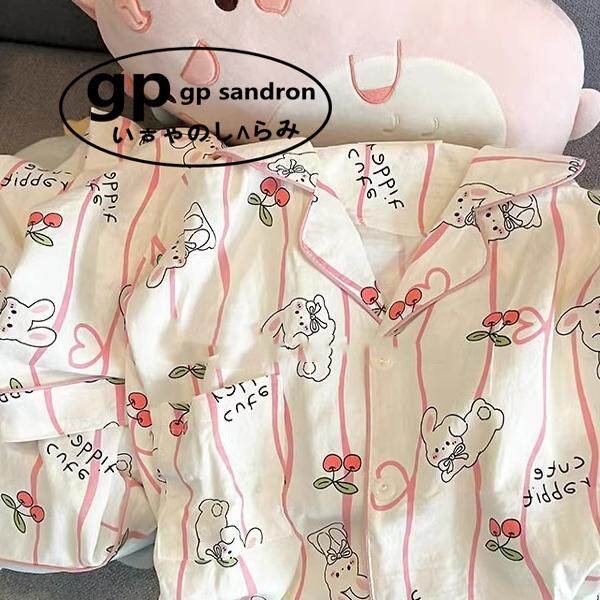 日本gp睡衣女樱桃兔少女家居服