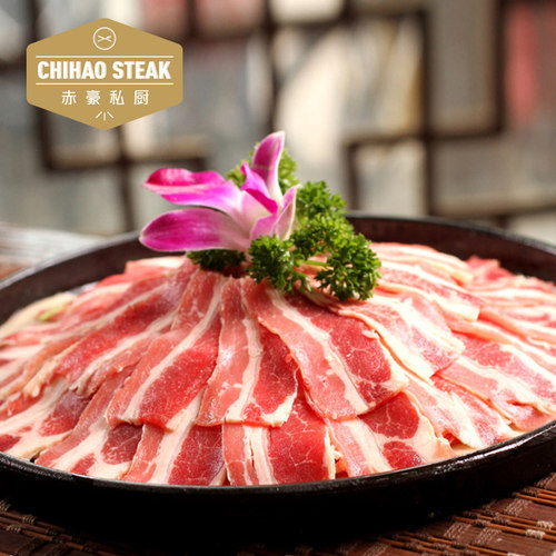 赤豪新鲜牛肉卷肥牛片200g*6袋