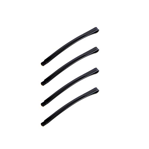 Chironal 100Pcs Black Bobby Pins Black Barrette Hair Clips H