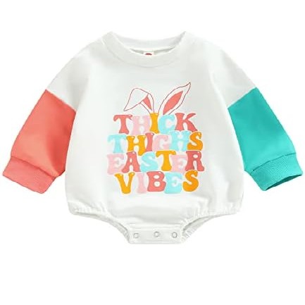 MoZiKQin Baby Girl Boy Crewneck Sweatshirt Oversized Sweater