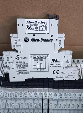 AB 罗克韦尔继电器模块 700-TBR60配座700-HLT1U2
