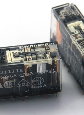 P7SA-10F-ND原装现货正品G7SA-2A2B DC24V欧姆龙安全继电器