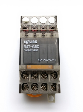 R4T-G6D ，24V继电器模组欧姆龙正品4点输出韩国三元