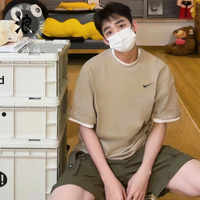 Nike/耐克男子纯棉圆领短袖T恤