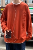 秋冬新款时尚大码港风圆领套头T恤卫衣男女款XZ1415-2#W5513#，男装卫衣，星座301D-4(原星座1004-4）