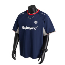 CATTEE 重磅250g美式复古短袖T恤男夏季新款宽松印花撞色上衣