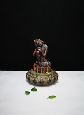 降真香软油（思维佛）纯手工雕刻摆件  木质摆件 小摆件