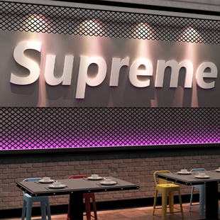 小酒馆清吧装饰品场景氛围布置工业风烧烤店墙面网红打卡背景贴纸