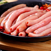 海肠子新鲜鲜活野生海鲜 鲜活海肠子沙虫250g 满 烟台螃蟹姐 包邮