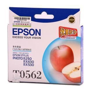 原装 爱普生 EPSON T0562 RX430 R250 RX530 打印机 蓝色墨盒