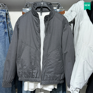 柜529！秋冬新品男装科技面料棉服拉链长袖夹克立领外套8281326