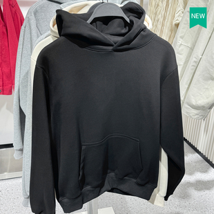 男装 秋冬新品 棉质基本款 百搭连帽长袖 800 柜299 卫衣0761370 新品